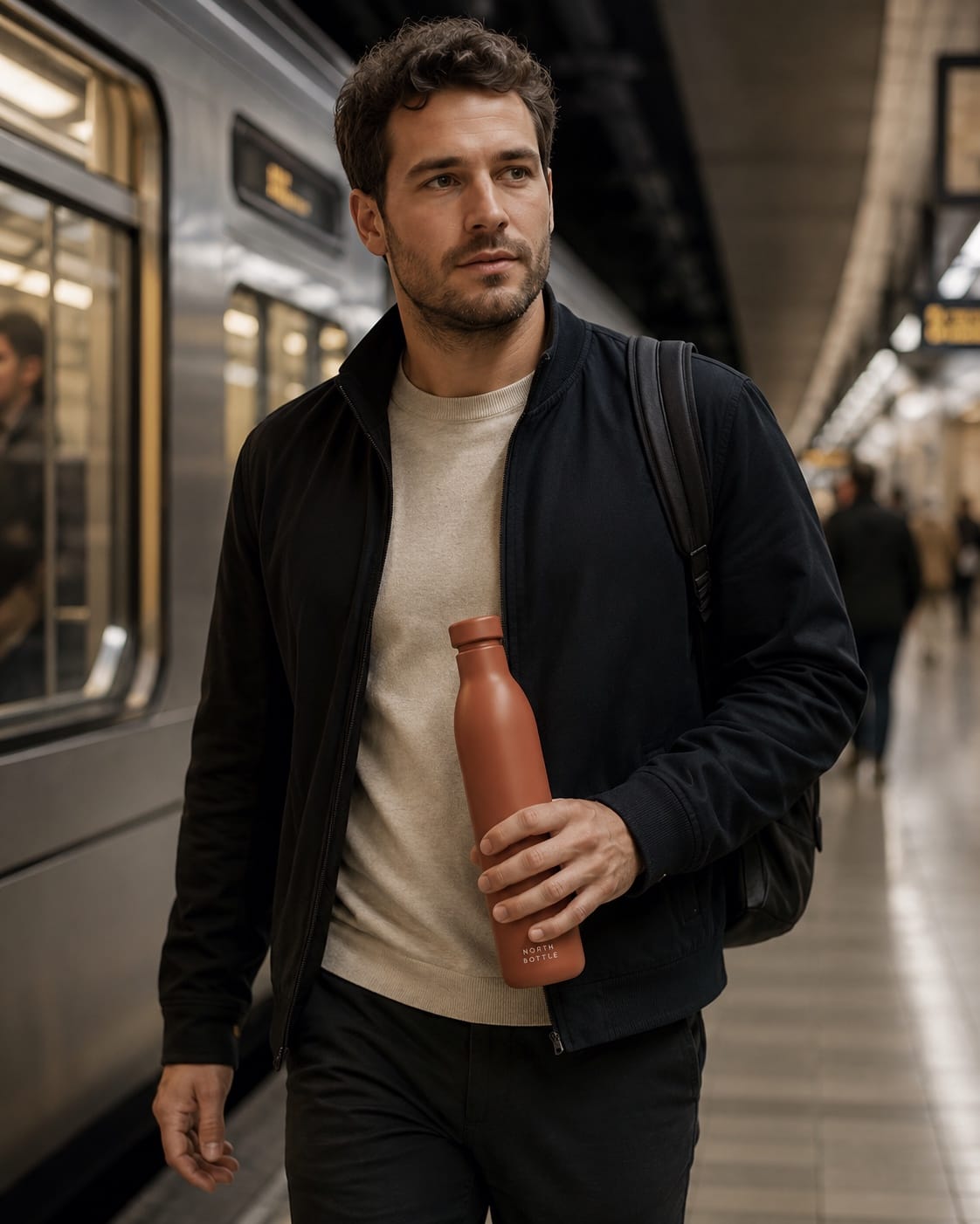 North Bottle in use