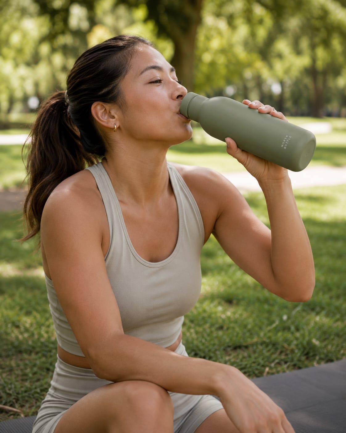 North Bottle in use